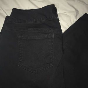 Torrid skinny jegging black denim jeans